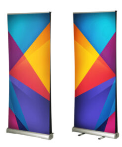 Double Sided Pull Up Banner 13oz Matte Vinyl